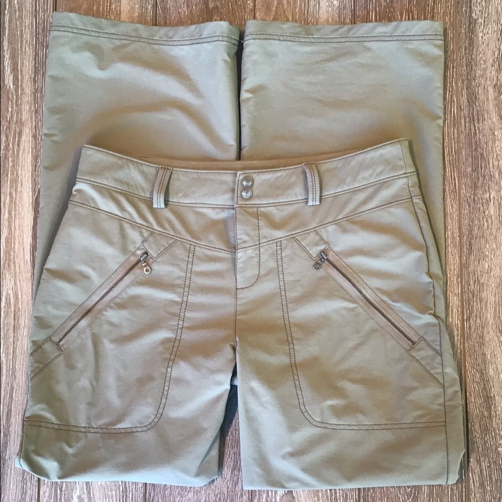 Athleta fleece lined hiking/ snow pants